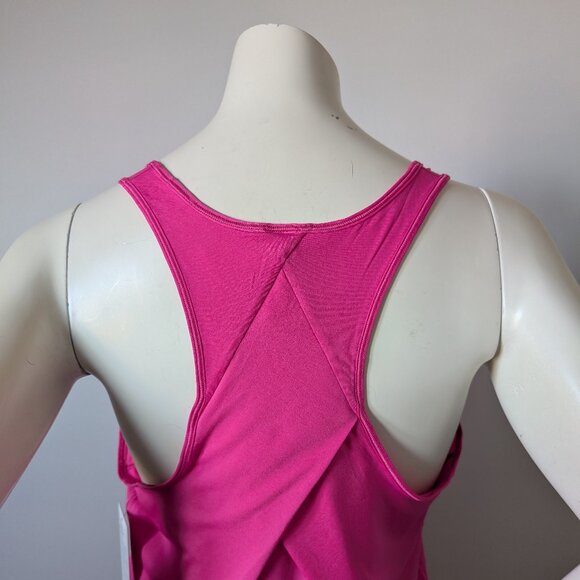 Lululemon - Pink "Essential" Pleated Yoga Tank Top - Size 8 - NWT - Picture 4 of 7